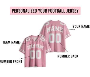 Camiseta Corta de Fútbol Americano al por Mayor para Mujer, Uniforme de Equipo Personalizado, Transpirable, de Secado Rápido, 100% Poliéster, Uniforme de Entrenamiento Corto OEM - Product Image 1