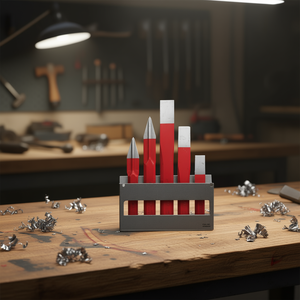 Ensemble de ciseaux et de burins Facom avec support, poinçons de haute qualité pour diverses applications - Product Image 3