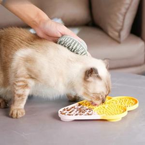 Pet Portable <b>Silicone</b> Licking <b>Mat</b> for Dogs & Cats-Wet Food & Nutritional Paste Slow Feeding Educational Fun Travel - Product Image 2