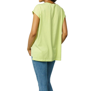 Premium Quality Women's Outdoor Short Sleeve <b>Round</b> Neck T-Shirts OEM Custom Designed Knitted Fabric Clothing For Women - Product Image 4