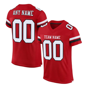 Maillot de football respirant à séchage rapide personnalisable avec nom d'équipe personnalisé, chemises haute visibilité imprimées par sublimation - Product Image 6