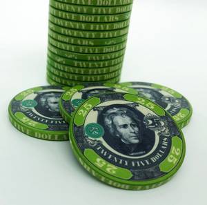 Vente en gros Jetons de poker en céramique de luxe 40MM de 10 grammes de qualité casino avec logo personnalisable, jetons et plateau compris - Product Image 6