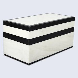 Boîte de rangement en os incrusté standard, design personnalisé, boîte décorative, meilleure qualité, vente en gros en provenance d'Inde, boîtes de rangement de la meilleure qualité - Product Image 4
