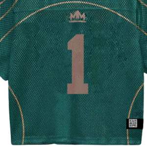 Maillot d'entraînement de football vert en maille respirante, personnalisable avec logo, pour équipes sportives, fabrication OEM - Product Image 6