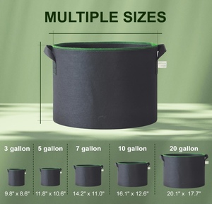 Greennow ถุง2025สำหรับปลูก1-800แกลลอนแบบผ้าใยสังเคราะห์อัจฉริยะเป็นมิตรต่อสิ่งแวดล้อม - Product Image 4