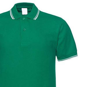 Chemises pour hommes en maille unie à étiquette privée avec logo personnalisé, séchage rapide, 100% coton, service ODM - Product Image 4