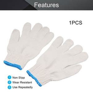 Gants tricotés sans couture de calibre 10 de vente chaude Gants de travail antistatiques en coton de nylon avec des caractéristiques anti-chaud et anti-coupure - Product Image 4