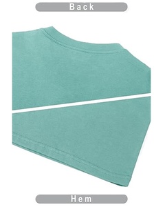 Camiseta Promocional Económica, Personalizada, Estampada, para Hombre, Lisa, Ajustada, Redonda, de Poliéster/Algodón, Ecológica - Product Image 3