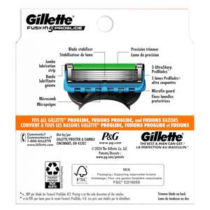 Repuestos de Cuchillas para Afeitar Gillette ProGlide para Hombre, 8 Repuestos de Cuchillas - Product Image 6