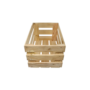 Boîte de rangement en bois naturel, boîte en bois massif faite à la main pour l'organisation de la maison et la vente en gros - Product Image 4