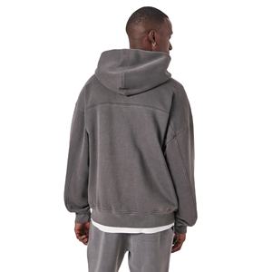 Vente en gros de sweats à capuche vierges fabrication professionnelle tissu en coton polyester de qualité supérieure conception de marque personnalisée produit OEM 2025 à 26 - Product Image 3