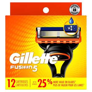 Recharges de lames de rasoir Gillette Fusion5 ProGlide pour hommes, lot de 12, lames pour hommes - Product Image 2