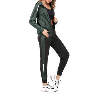 Nuevo Chándal Informal de Otoño para Mujer, de Marca Propia, con Cordón Ajustable, 100% Algodón, Felpa Reversible, Talla Grande, Cómodo - Product Image 3