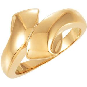 Stuller Bypass <b>Ring</b> 50652:267315P 14KY Gift for Someone Special - Product Image 1