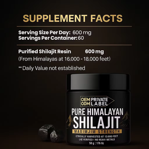 Lab Tested <b>Pure</b> <b>Himalayan</b> <b>Shilajit</b> Resin with 85+ Trace Minerals & Fulvic Acid Strength & Stamina Booster for Men & Women - Product Image 4