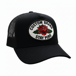 Gorra de béisbol de verano personalizada con logo bordado 3D, visera curva, malla tipo camionero color caqui, gorra de lona de 6 paneles - Product Image 1