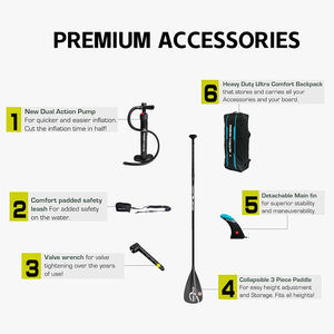 Tabla de Surf Hinchable Ridewave Serie <span class=keywords><strong>Eternity</strong></span> Éxito de Ventas Directo de Fábrica OEM al por Mayor para Surfear Tabla de Stand Up Paddle - Product Image 5