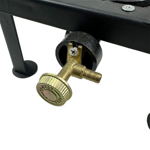 Réchaud à gaz pour camping, barbecue, camping-car, voyage 2.2KG Brûleur simple léger en fonte - Product Image 4