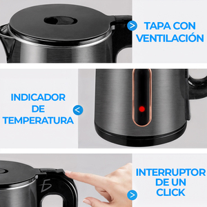 Modern 2.5L Electric <b>Kettle</b> Portable and Safe Silent and Functional Hot Water Jug Available in Colored Version - Product Image 2