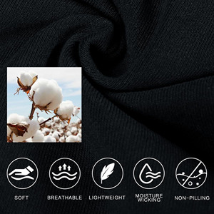 Pantalones acampanados personalizados de color negro para hombre, pantalones de chándal de uso Regular simples teñidos lisos, pantalones de chándal antiarrugas para hombre - Product Image 2