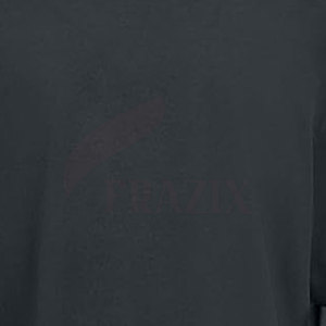 Logo personnalisé grande taille double couche manches chemise motif solide polyester/coton prix de gros - Product Image 6