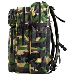 Unisex Heavy-Duty Tactical Gym <b>Backpack</b> Durable Waterproof Lightweight <b>Multi</b>-<b>Compartment</b> Customizable Beaded Metal Belts 600D - Product Image 3
