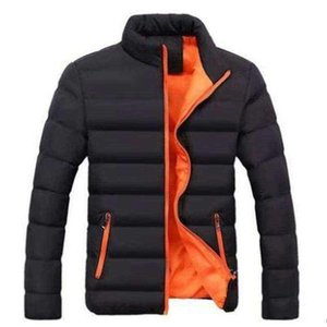 Veste d'hiver réversible personnalisée pour hommes, imperméable, coupe-vent, capuche chaude, coupe ajustée, vêtements d'extérieur en toile épaisse, grande taille, en coton - Product Image 5