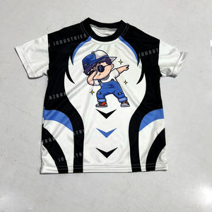 Ropa deportiva BJJ y MMA para niños, camisetas con diamantes de imitación para niños, camisetas para práctica de artes marciales - Product Image 6