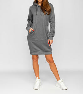 Sweat-shirt à capuche pour femme, coupe ample, en coton 100%, nouvelle arrivée, épaules tombantes, poids lourd, manches longues, vêtements décontractés - Product Image 2