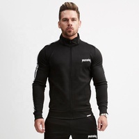 Ensemble de survêtement pour homme grande taille, écologique, respirant, pour la salle de sport, avec logo personnalisé, couleur et design personnalisés, polyester, M-00030