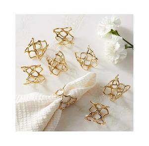 Tendance 2023 nouveau Style forme personnalisée ronds de serviette bonne qualité porte-serviettes colorés pour la décoration de Table de dîner de fête de mariage - Product Image 3