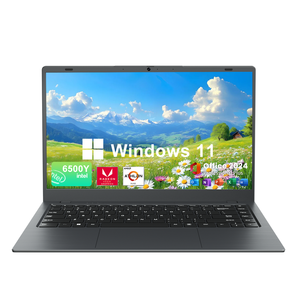 Ordinateur portable 14 pouces pour étudiants, éducation, vente en gros, Intel 6500Y, fréquence de rafraîchissement 144 Hz, prise US, Windows 10, AMD Ryzen 9, portable, neuf - Product Image 1