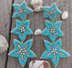 ต่างหูลูกปัดปักทำด้วยมือต่างหูลูกปัดหลายแบบตามสั่งสำหรับผู้หญิงเครื่องประดับสำหรับปาร์ตี้ในราคาที่ดีที่สุดต่างหูลูกปัด - Product Image 3