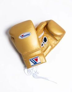Gants de boxe de haute qualité en cuir rouge personnalisés, ensemble complet, évacuation de l'humidité, protection UV, sangle réglable, fermeture à lacets - Product Image 4