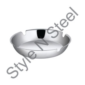 Cenicero con diseño de corte límite al por mayor Cenicero cigarrillos cenicero para fumador acero inoxidable redondo humo acero inoxidable - Product Image 1