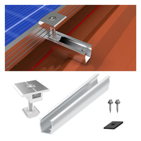 Profilés de rail en aluminium de qualité supérieure pour montage solaire