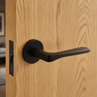 Porta Interna Moderna in Legno di Quercia Naturale con Anima in Legno Massello, a Battente Singolo, per Camere da Letto, Cucine e Progetti Residenziali, Fornitore OEM, Insonorizzata