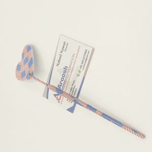 Pince à épiler d'extension de cils durable de marque privée en gros cils en miroir avec pointe pointue en papier imprimé coeur inspecté de beauté - Product Image 6