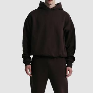 2025 High Quality Winter <b>Sweatpants</b> and Hoodie Set Men Custom <b>Oversized</b> Pullover Hoodie Men Tracksuits - Product Image 5
