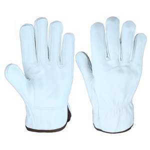 Gants de travail en cuir de vachette travailleurs travail soudage sécurité Protection jardin sport moto conducteur gants résistants à l'usure - Product Image 5