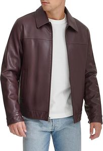 Chaqueta de cuero de moda de invierno para hombres más vendidos hecha a medida con tela teñida de nueva condición de alta calidad procesada - Product Image 5