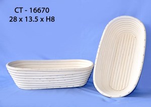 Panier à pain en rotin naturel de taille personnalisée jetable et stocké pour la fabrication de pain du fournisseur du Vietnam - Product Image 5