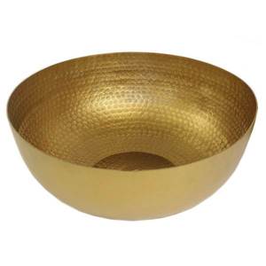 Tazón para servir comida de Color dorado de diseñador moderno, fabricante de tazón de Material metálico, tazones para servir arroz para accesorios de utensilios de cocina - Product Image 5