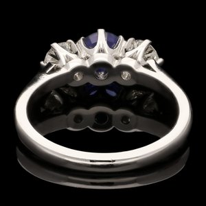 IGI Certified Women's Round Brilliant Cut Lab Grown Diamond Wedding Engagement Band Ring EF Color VVS Clarity Gold for women - Product Image 3