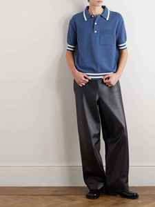 เสื้อสเวตเตอร์ถักกันหดสำหรับผู้ชาย, เสื้อสเวตเตอร์ถักกันหนาวแบบลำลองสำหรับฤดูใบไม้ร่วง/ฤดูหนาว - Product Image 4