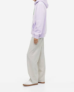 Personnalisé Automne Nouveau À La Mode Respirant Solide Couleur Casual Brodé Personnalisé 100% Coton Sweat À Capuche Surdimensionné Long - Product Image 2