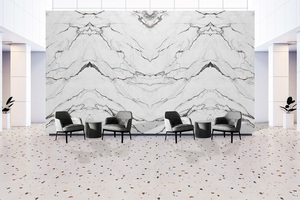 Comptoirs de cuisine et salle de bain sur mesure en quartz Calacatta, prédécoupés, pour projets hôteliers (Carrara Calacata) - Product Image 1