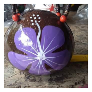 กระเป๋าสะพายไหล่แฟชั่นลายมะพร้าวทำด้วยมือด้วยวัสดุธรรมชาติเหมาะสำหรับการช้อปปิ้งในฤดูร้อนหรือวันหยุดพักผ่อน - Product Image 3