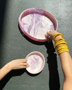 DURABILIDAD Joyería Resina Acrílico Pulsera Brazalete Exagerado Deslumbrante Multicolor Ancho Irregular Cuadrado Acrílico Pulseras - Product Image 4