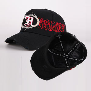 Haute Qualité Mode Classique Broderie Baseball Papa Chapeau 5 Panneau Bord Incurvé Satin Doublé Casquettes De Baseball Non Structurées Logo Personnalisé - Product Image 4